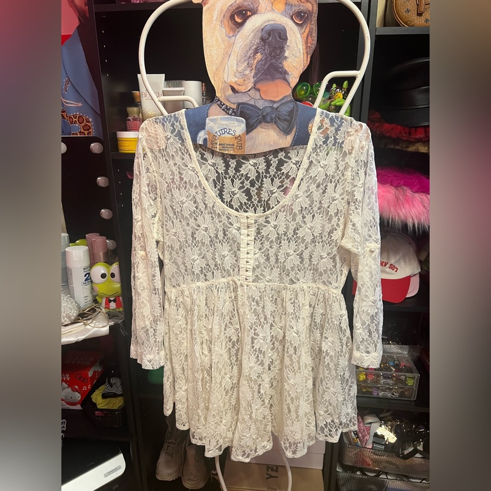 American Rag bohemian top/mini dress